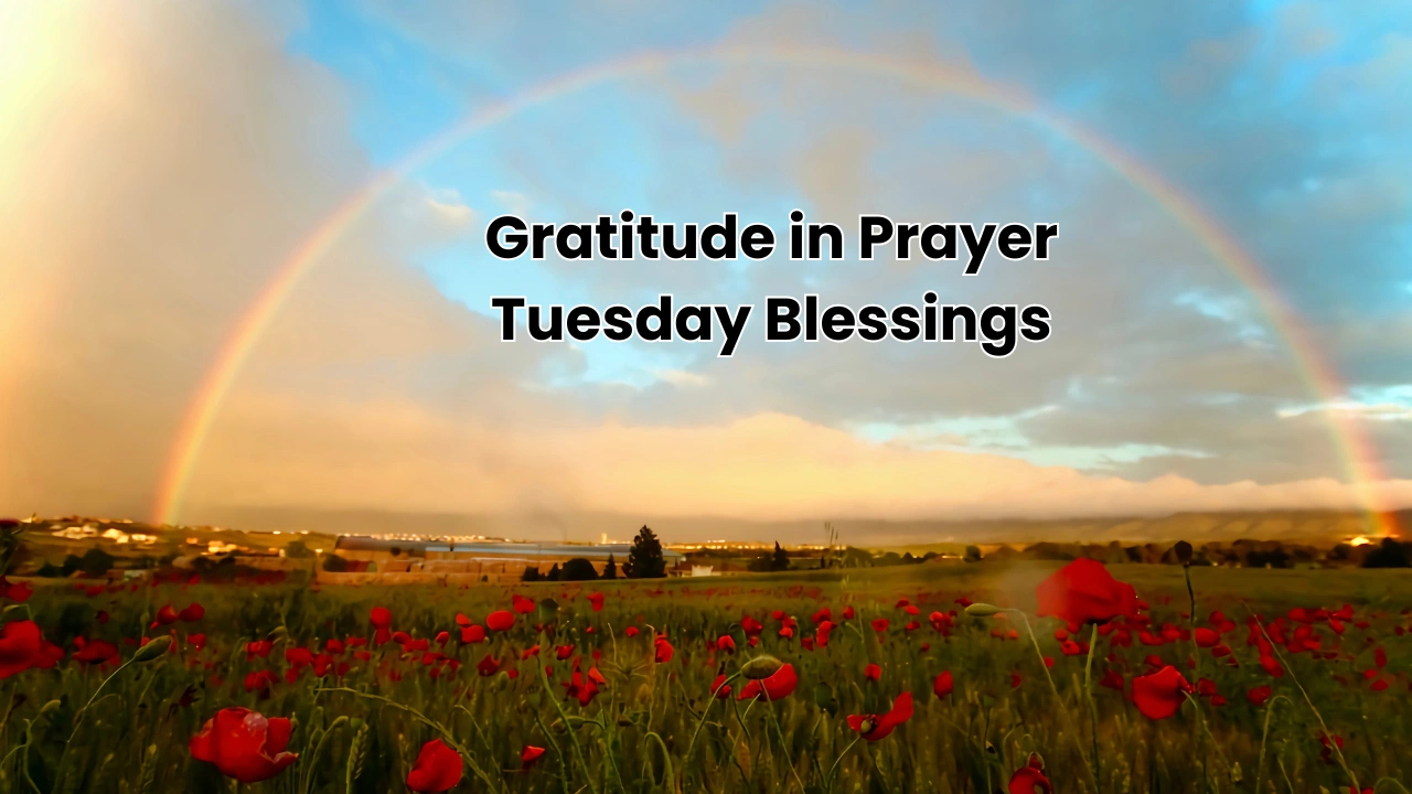 Gratitude in Prayer Tuesday Blessings
