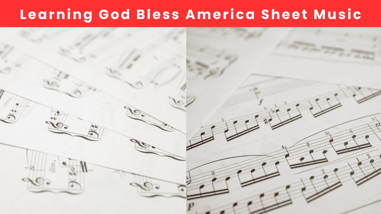 Learning God Bless America Sheet Music