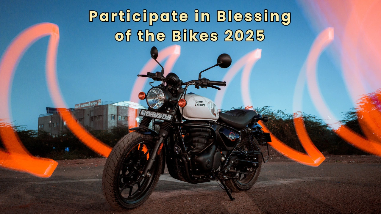Participate in Blessing of the Bikes 2025