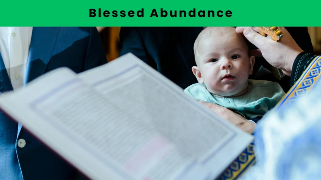 blessed abundance