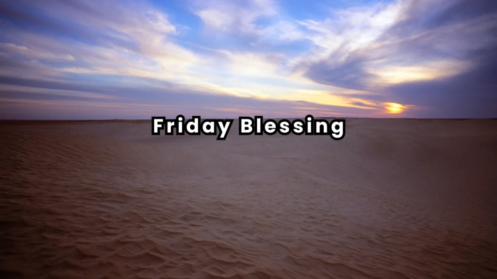 friday blessing