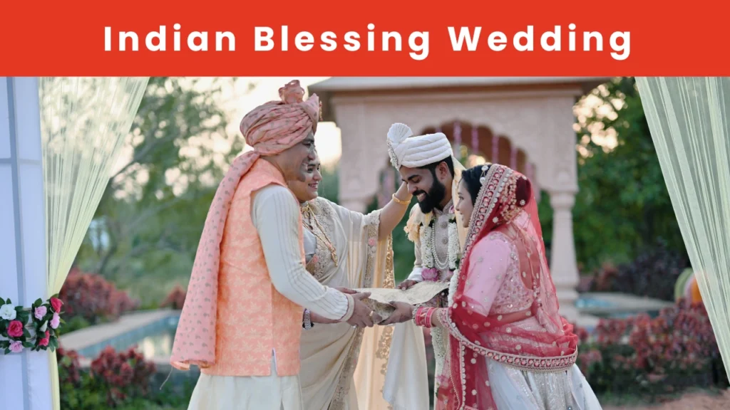 indian blessing wedding