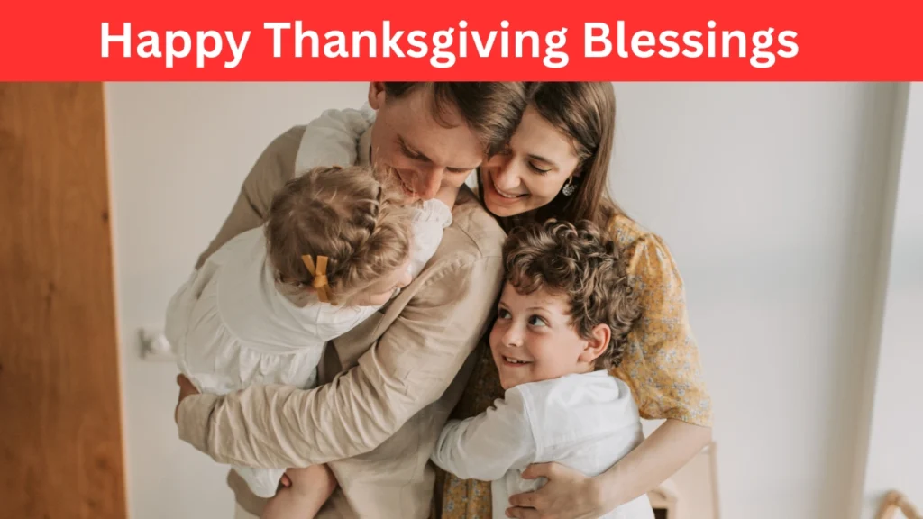 Happy Thanksgiving Blessings