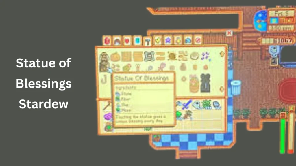 statue of blessings stardew