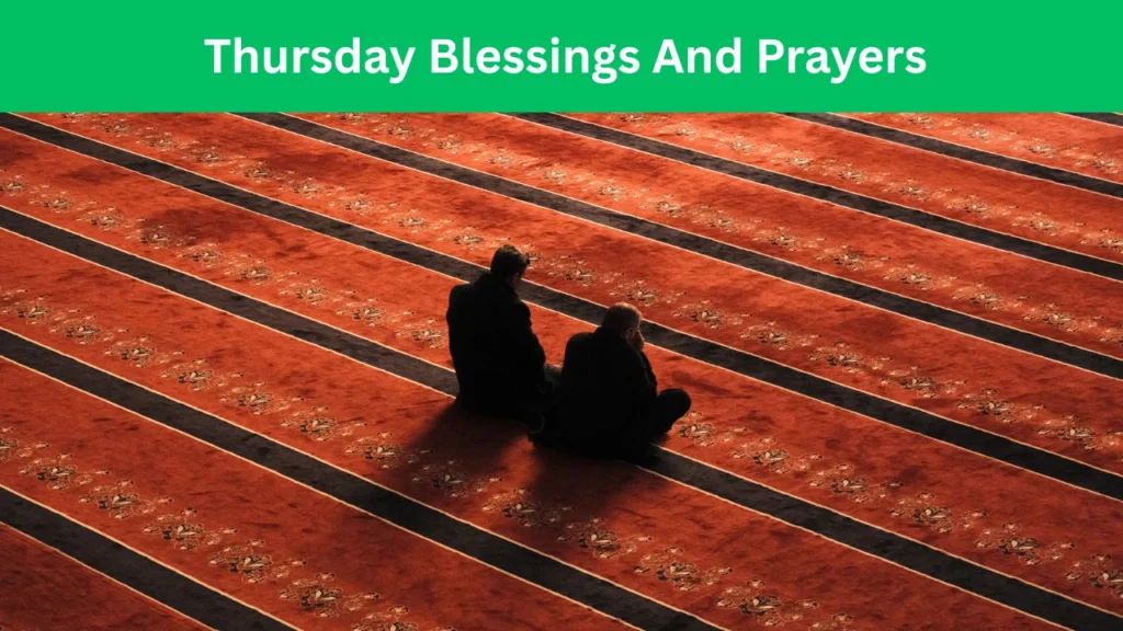 thursday blessings and prayers
