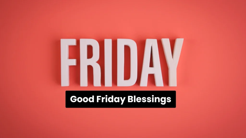 good friday blessings