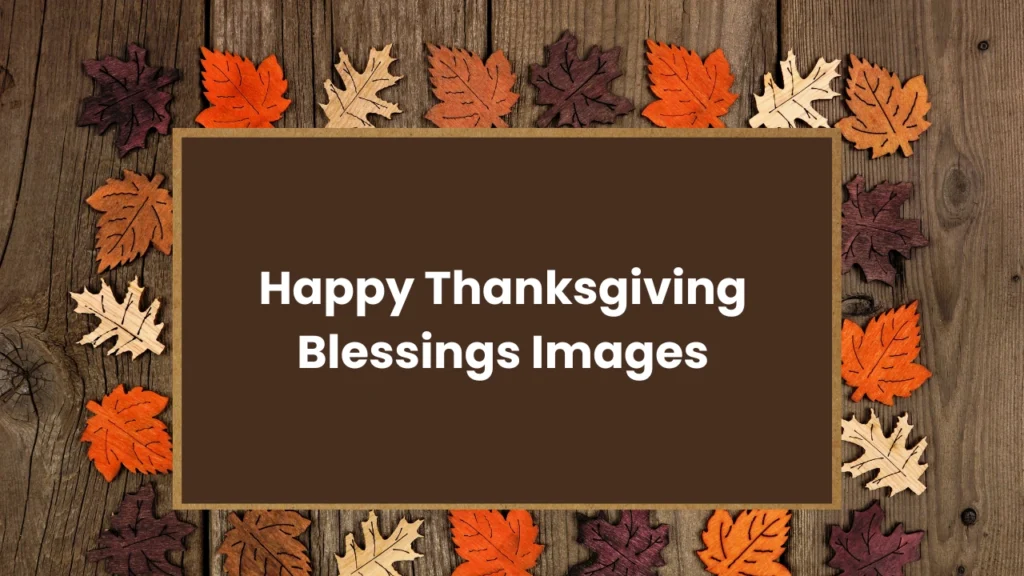 happy thanksgiving blessings images
