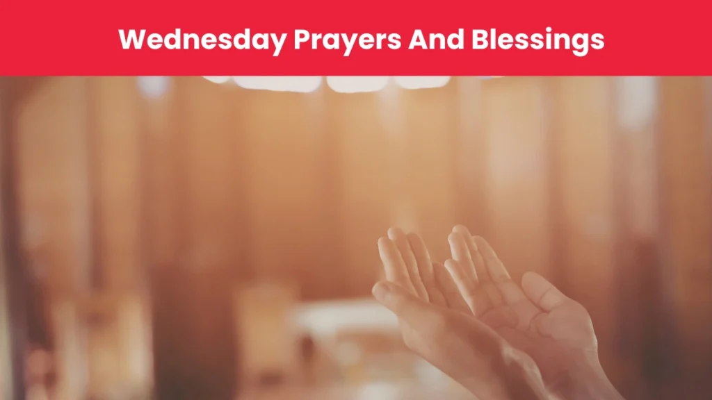 wednesday prayers and blessings