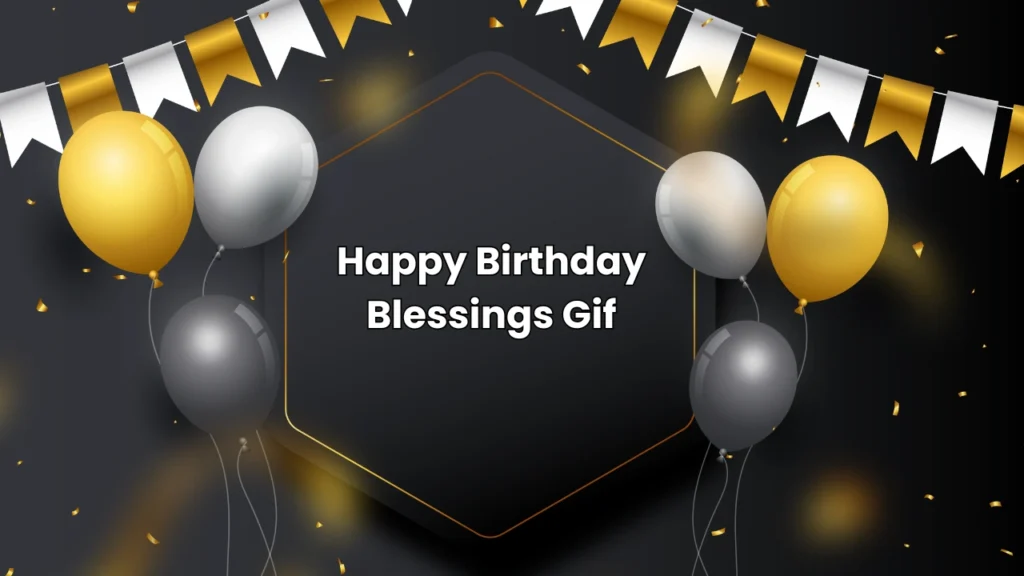 happy birthday blessings gif