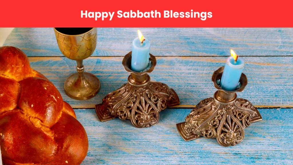 happy sabbath blessings