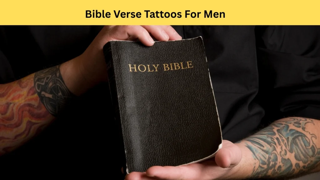 bible verse tattoos for men