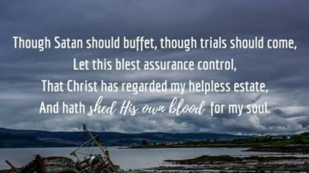 Bible Verses That Match the Hymn's Message