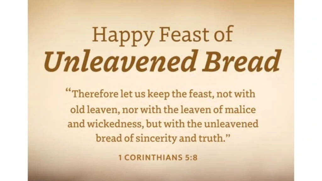 Unleavened Bread Bible