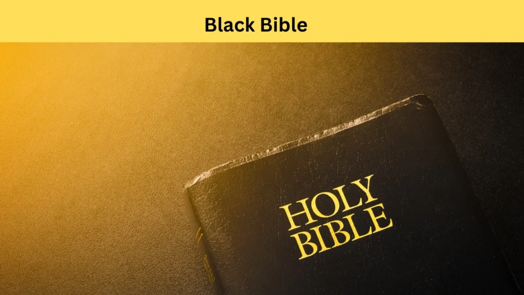 black bible