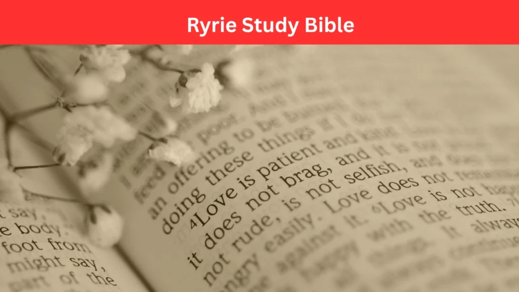 ryrie study bible